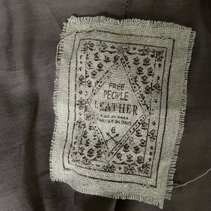 Free People Leather Jacket